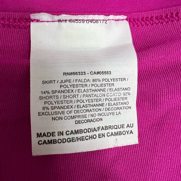 Nike Pink Tennis Skirt with Built in Shorts - Picture 8 of 8